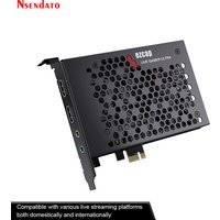 Ezcap334 4Kp60 HDR 1080p240 HDMI Video Capture Card With HDMI Loop 4Kp30 PCIE HDMI Video Capture Grabber Recorder with Line in