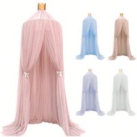 Baby Crib Protectors Hanging Mosquito Net Tent Kids Baby Bedding Dome Canopy Princess Bed Girl Room Decoration Bed Canopy Pest