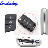 Cocolockey Metal Part Key Pad for Vw Gollf 7 MK7 for Skoda Octavia A7 for Seat Remote Keyless Auto Part for Golf Mk7 Accessory
