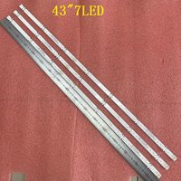 LED Strip For 43LJ594V 43uk6400 43UK6300 43UJ6300 43LK5900PLA 43UK6300PUE LC43490087A LC43490088A 43UK6090PUA 43UM6910PUA