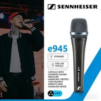 Original Sennheiser E945 Wired Microphone Dynamic Instrument Mic Professional Quality Versatility for Live Performances