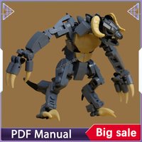 130PCS Apex predator Deathclaw Building blocks set figurines accessory decoration adults bricks Decoration Christmas gift