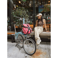 AliExpress NONE TOUCH Bicycle S-Bag Alloy Front Rack For Brompton Folding Bike Shoulder Backpack Bag Row Skeleton Bascket Bike Parts