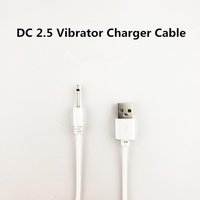 2.5mm DC Charging Cable USB Power Cord for Personal Massagers & Care Devices Universal Compatibility