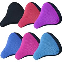 Bicycle Mesh Seat Cover Mountain Bike Cotton Cushion Cover Bicycle Saddle Heat Insulation Breathable Riding Accessorie Equipment
