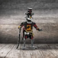686 Pieces Model Building Blocks Set – Ringmaster Foxy – FNAF AR Animatronic Clown With Cane Festival Gift Blocks