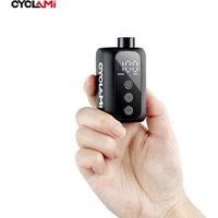 CYCLAMI 100 PSI High Pressure With Screen Mini Pump Portable Pocket Bike Electric Air Pump Bicycle Fast Compressor Tire Inflator