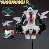 Nangong Yu Cosplay Costume Game Zenless Zone Zero【XS-2XL】WakuWaku-R ZZZ Women Virtual Idol Angels of Delusion Dress Plus Size