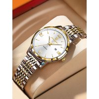 POEDAGAR Top Original Woman Wristwatch Waterproof Luminous Date Ladies Watch High Quality Stainless Steel Quartz Women's Watches