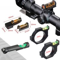 Tactical RFL Scope Universal Spirit Bubble Level Balance For 25.4/30mm Ring 20mm Picatinny Rail Red Dot Scope Telescope Adapter