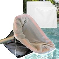 26x22In Adjustable Replacement Bag Durable Efficient Swimming Pool Filter Bag Mesh Pool Net for Cleaning Spa Pool and Hot Tub