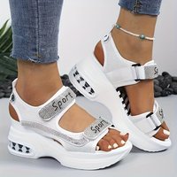 Summer New Fashion Outdoor Sports Universal Magic Tape Thick Bottom Women's Sandals