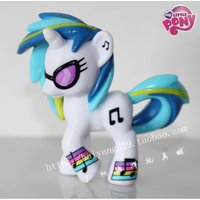 My Little Pony Figure Musical Notation DJ Model Sunglasses Pony Rainbow Dash Applejack Pinkie Pie Starlight Glimmer Toy