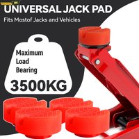 Car Lift Jack Support Stand Polyethylene Pads Wheel Dolly Slotted Floor Frame Rail Adapter Repair Tools For Lexus Subaru Fiat
