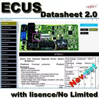 2025 NEW Repair Software Ecus Datasheet 2.0 and Additional Information PCB Schematics with Electronic Components of Car