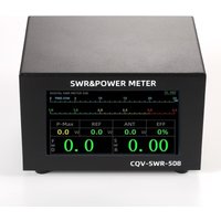CQV-SWR-508 1.8-54MHz 200W SWR & Power Meter Digital PWR SWR Meter + 4.3" Touch LCD Auto Shut-off