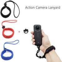 Action Camera Wrist Strap Lanyard Braided Nylon Anti-lost Hand Rope for Insta360 X3 X4 GoPro Hero 12 DJI Osmo Action 4