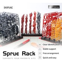 DSPIAE PT-SR Sprue Rack Modeling Board Organizer Combinatorial Quick identification and storage For Plastic assembling modeling