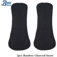 2pcs Washable Adult Diaper 5 Layers Polar Fleece Cloth Nappy Liner Super Absorbent Reusable Incontinence Adult Diaper Insert Pad