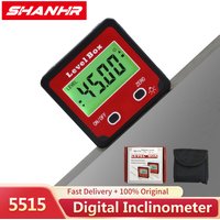 SHANHR Digital Level Box With Aluminium Framework Protractor Angle Finder Inclinometer for Woodworking,Table Saw,Construction