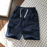 2026 New Summer Teenage Short Boys Pants 3-14 Years Old Big Pocket Trousers For Kids Children Birthday Present