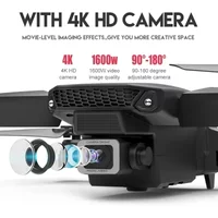 New E88 Pro WiFi FPV Drone - 4K/1080P Wide Angle HD Camera Foldable Quadcopter with Altitude Hold