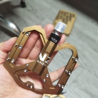 AliExpress shanmashi New flat foot Ultralight Mountain Bike Pedals MTB CNC Aluminum Alloy Sealed 3 Bearing Anti-slip Bicycle Pedals Bicycle Parts