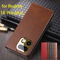 Leather Case for OPPO Realme 16 Pro /16Pro+ 5G Flip Case Card Holder Holster Magnetic Attraction Cover Wallet Case Fundas Coque