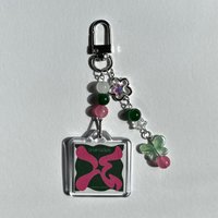 Handmade after album cover ‘temptation ’ inspired keychain Y2K Jewelry