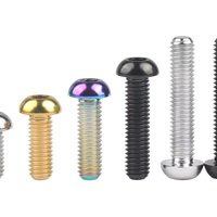 AliExpress Wanyifa Titanium Bolt M6x12/16/20/25/30mm Hex Head Screws for Bicycle Motorcycle Car 4/10pcs