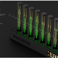 EleksMaker | T10 |Retro Glow Tube Electronic Tube Music Spectrometer Level Pickup Rhythm Lamp Desktop Ornament | T10