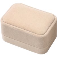 1/10pcs Velvet Couple Double Ring Box Ring Earing Holder Case Display Wedding Engagement Ring Organizer Jewelry Packaging Box