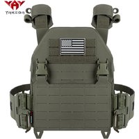 YAKEDA Quick Release Multifunctional Hunting Vest Breathable Nylon Vest can be used for hunting, wilderness survival, etc