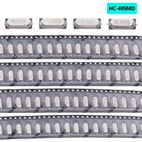 10PCS 13.560MHZ HC-49SMD SMD 2-Pin Passive Crystal Oscillator - High Precision Quartz Resonator 25MHZ 24MHZ 8MHZ 16MHZ