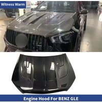 For Benz C167 GLE Coupe GLE63 GLE53 Carbon Fiber FRP Front Engine Hood Bonnet Cover Car Body Kit 2020-2023