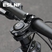 AliExpress ESLNF Bicycle Short Stem 31.8 Stem 45mm Bike Short Stem CNC Aluminum Mountain Bicycle Handlebar Stem for Bicycle Road Bike MTB BMX