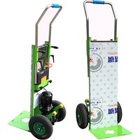 400 kg Elektro-Treppensteiger-Handwagen mit Batterie, mobiler Werkzeug-Treppensteigerwagen, Raupentransporter, Treppensteiger-Trolley