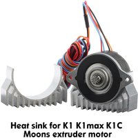 For Creality K1 K1max K1C 36 Motor Heat sink All Metal Fasting Heat dissipation 3D Printer Parts for K1/K1C/K1 MAX Extuder