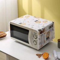 Wodoodporna osłona przeciwpyłowa kuchenki mikrofalowej Boczne miejsce do przechowywania Urządzenia z powierzchnią drukowaną w gospodarstwie domowym