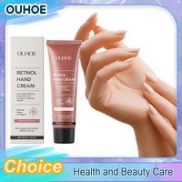 Retinol Hand Cream Anti Chapping Prevent Dryness Improve Rough Fade Fine Lines Smoothing Hydrating Repair Anti Aging Hand Cream