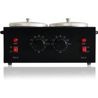 Dual Wax Pots Professional Electric Wax Heater Machine Parrafin Waxing Machine for Hair Removal Facial Skin Body SPA Salon