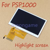 1pc LCD Highlight High Brightness Kits IPS LCD Screen For PSP1000 Game Console For Sony PSP 1000 IPS Screen