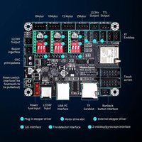 MKS DLC32V2.1 offline controller board 32-bit ESP32WiFi GRBL motherboard suitable for laser engraving machine TS35 touch screen