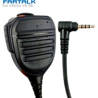PTT Speaker Mic Microphone For YAESU VERTEX VX-3R VX-10 VX-17 VX-110 VX-150 VX-130 FT1D FT1XDR FT2DR FT2XDR Walkie Talkie Radio
