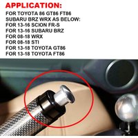 Universal Race Sport Replacement Emergency Hand E-Brake Lever Button Knob E-Brake Button