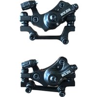 AliExpress NONE 【M】Aluminum Alloy Bicycle Disc Brake Kit Mechanical Line Pulling Disc Brakes Bike Braking System Front Rear Calipe Bike