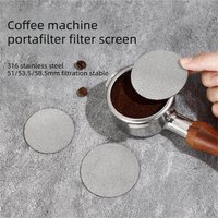 Coffee Puck Screen 51mm 53.5mm 58.5mm For Breville Sage Delonghi Reusable Filter Espresso Machine Tool Barista Maker Accessories