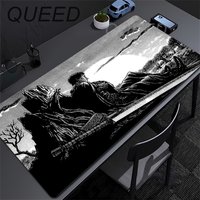 Guts sword in berserk Mouse Pad Gaming Mousepad Pc Accessories Keyboard Mat Desk Protector Mats Anime Berserk Speed Mouse Pads