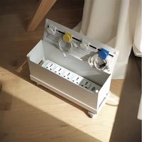 Cable Organizer Box Power Strip Cover up Beauty Tool Desktop Neatness Data Cable Management Box Family Organization Supplies