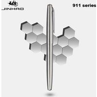 Jinhao 911 Fountain Pen Luxury Elegant All-Steel Body EF Nib Calligraphy Ink Pens Business School Office Supplies Stationery